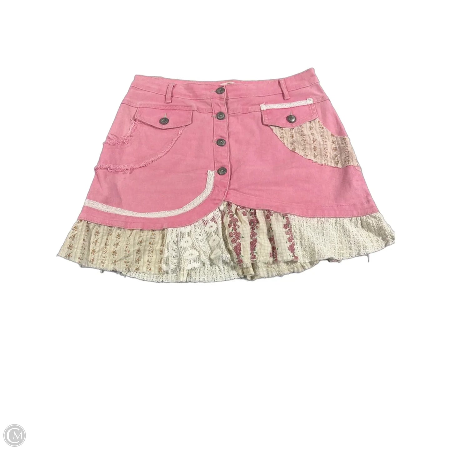 Skirt Mini & Short By Pol In Pink, Size: 12