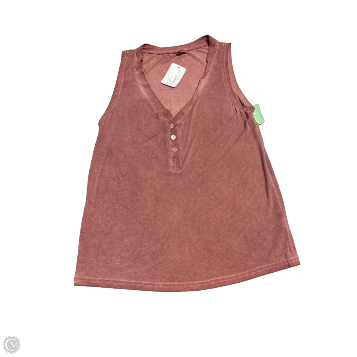 Tank Top By Pol In Red, Size: S