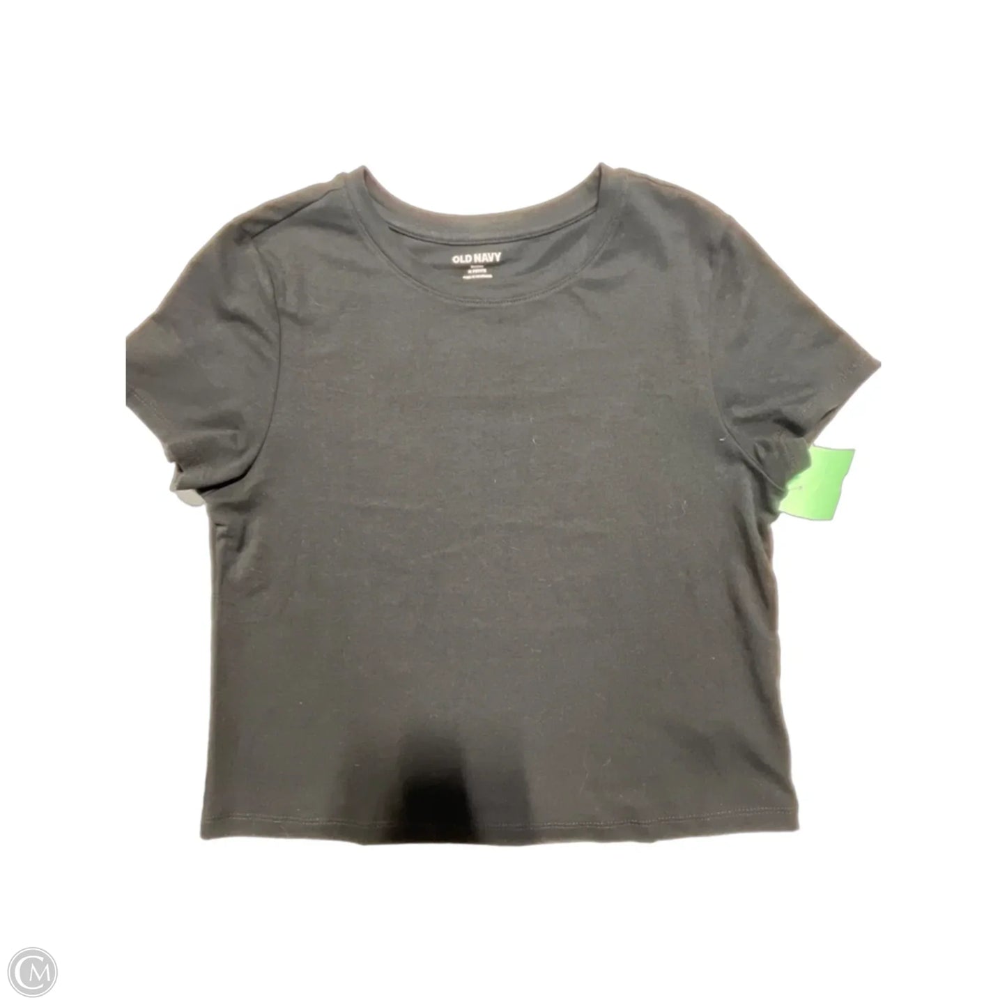 Top Short Sleeve Basic By Old Navy In Black, Size: Mp