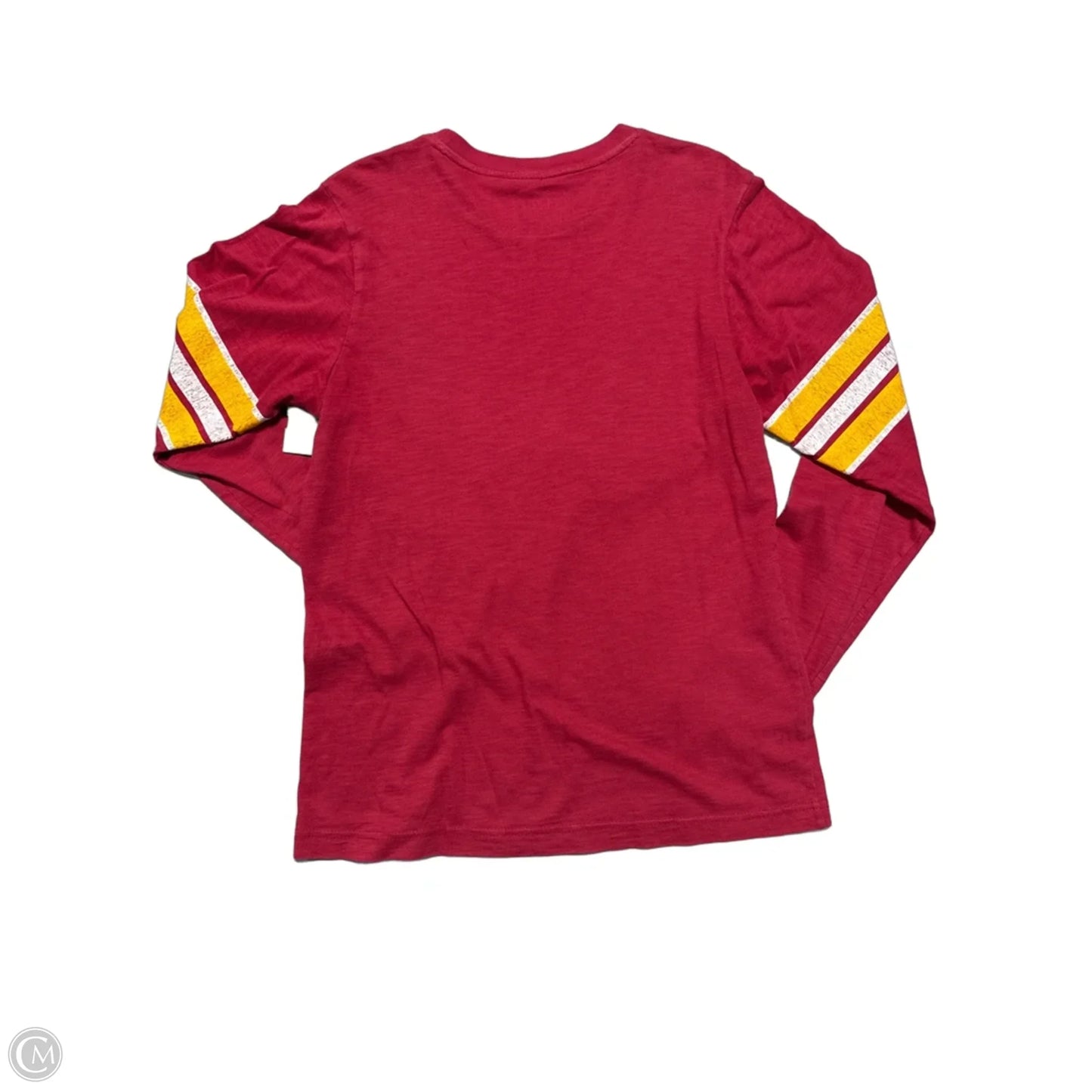 Top Long Sleeve By Cmc In Red, Size: M
