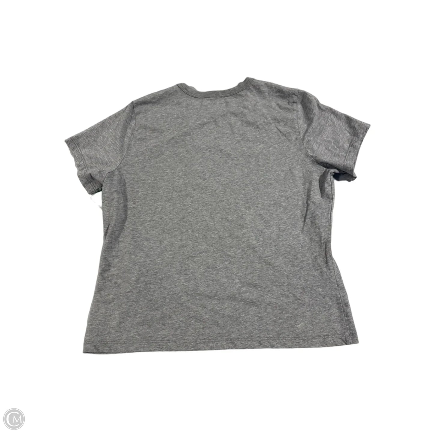 Top Short Sleeve Basic By Abercrombie And Fitch In Grey, Size: S