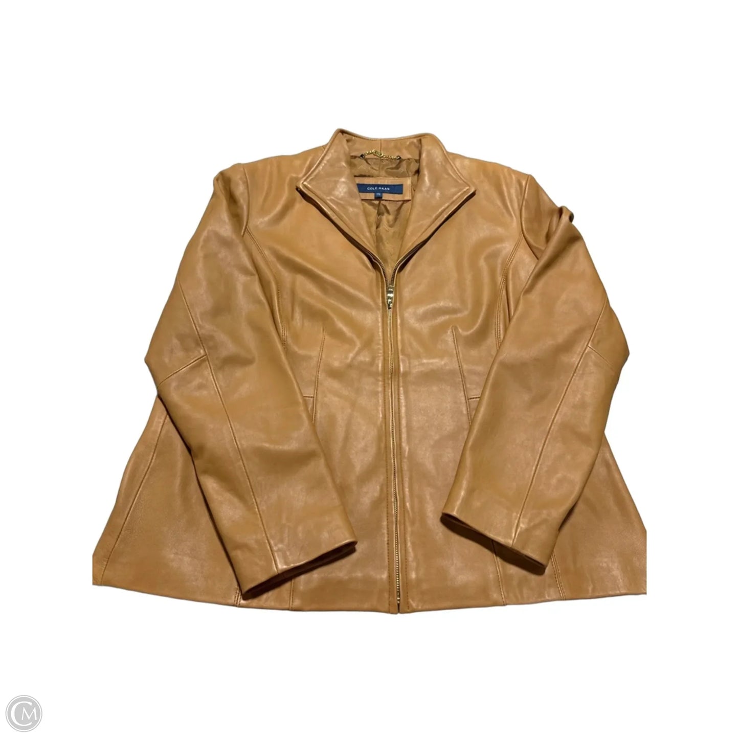 Jacket Other By Cole-haan In Brown, Size: Xxl