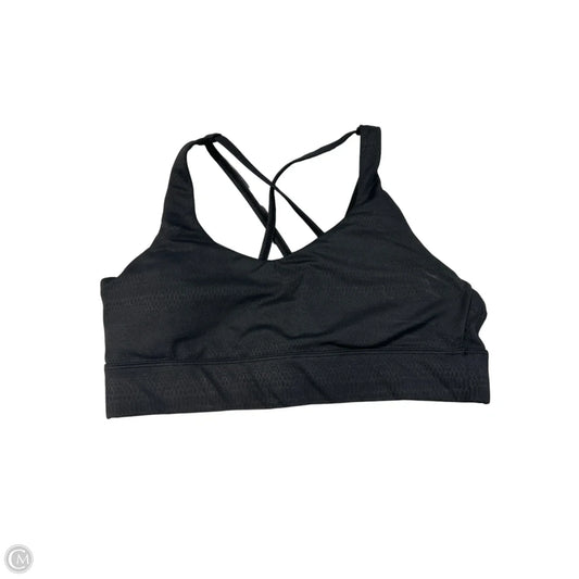 Athletic Bra By Zyia In Black, Size: Xl