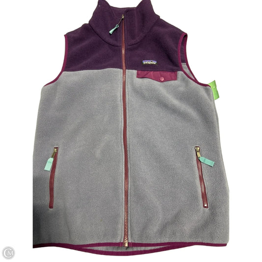 Vest Fleece By Patagonia In Purple, Size: L