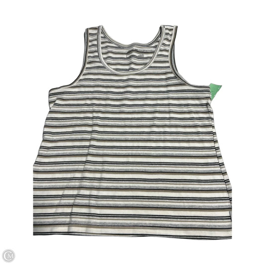 Tank Top By Eddie Bauer In Striped Pattern, Size: Xl