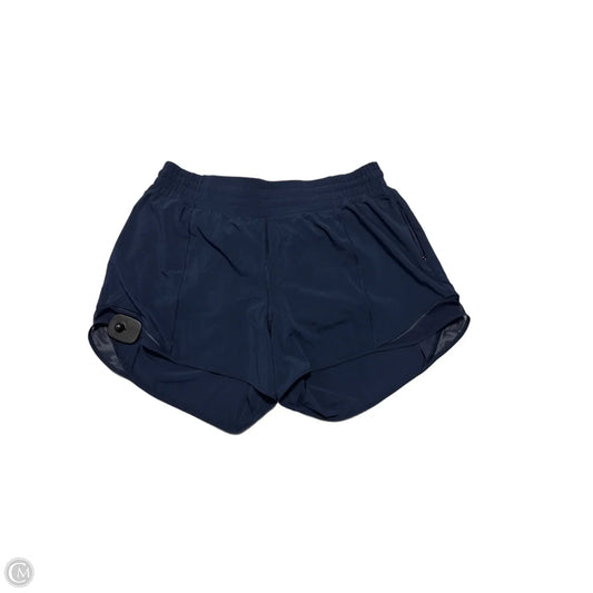 Athletic Shorts By Lululemon In Navy, Size: 12