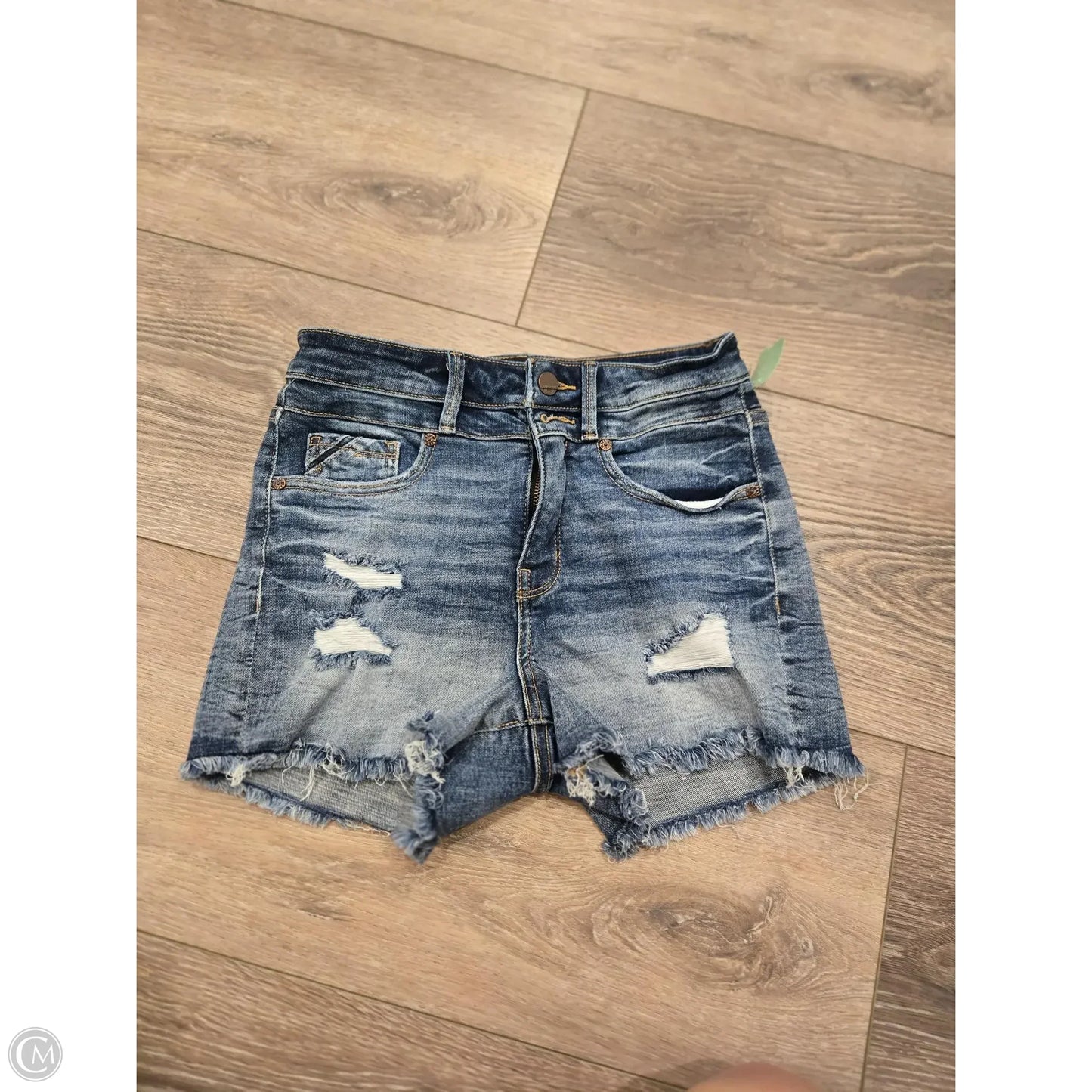 Shorts By Buckle Black In Blue Denim, Size: 2