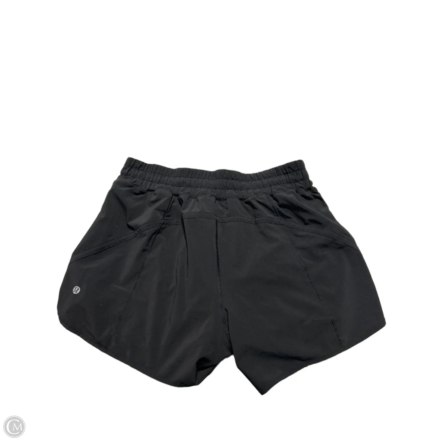 Athletic Shorts By Lululemon In Black, Size: 12