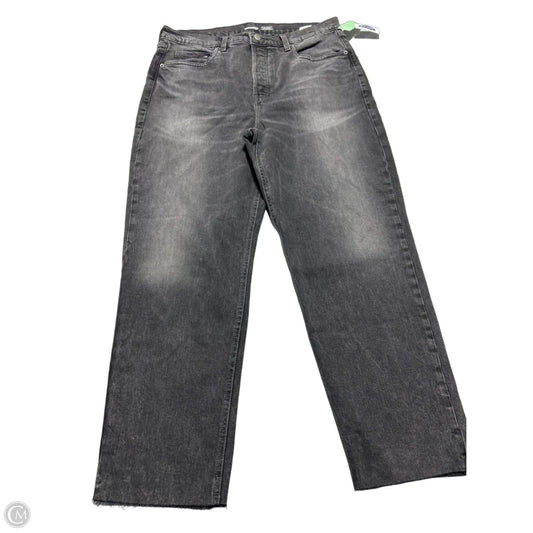 Jeans Straight By Old Navy In Black, Size: 14