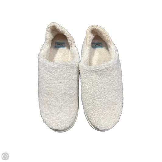 Shoes Flats By Toms In White, Size: 8.5