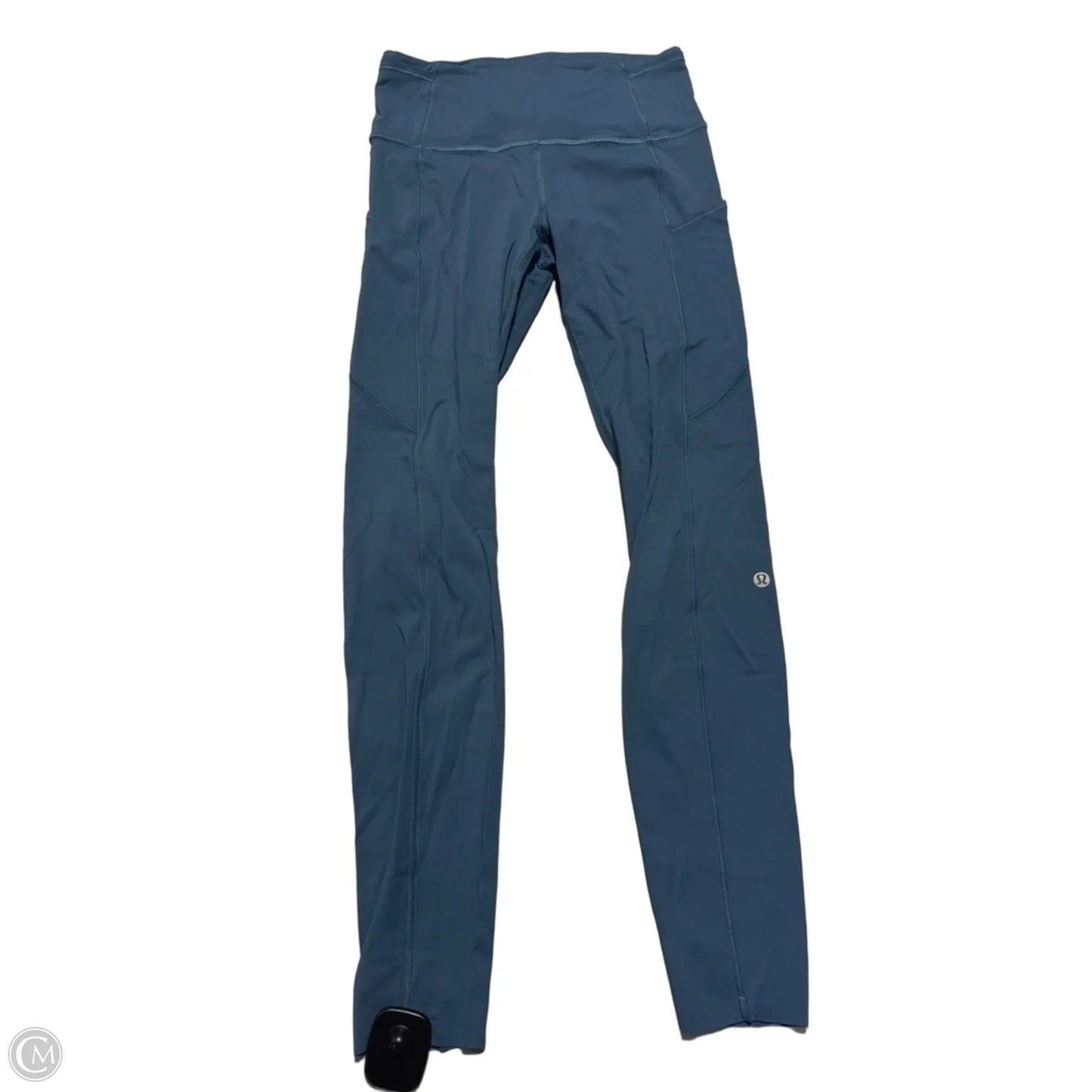 Athletic Leggings By Lululemon In Blue, Size: 6