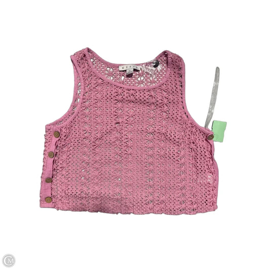 Tank Top By Hyfve In Pink, Size: M
