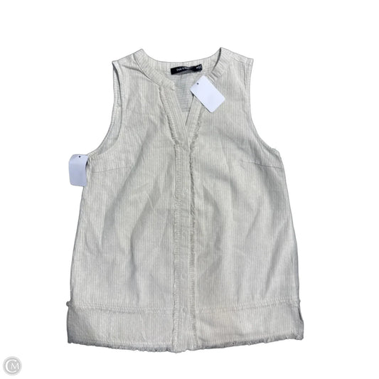 Tank Top By Doe & Rae In Cream, Size: S