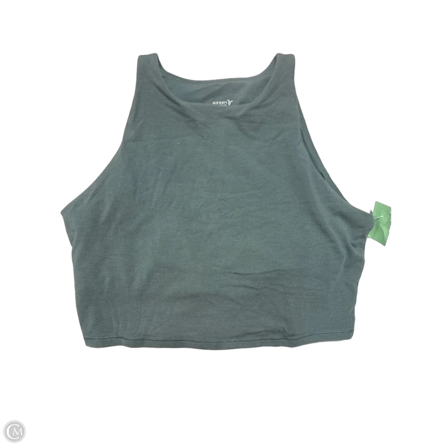 Athletic Tank Top By Old Navy In Green, Size: Xl