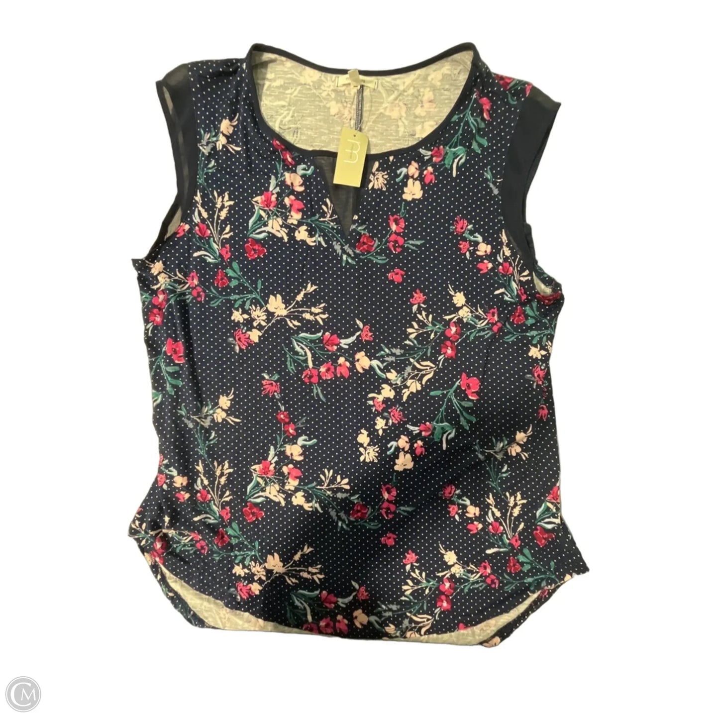 Top Sleeveless By Maurices In Blue, Size: Xl