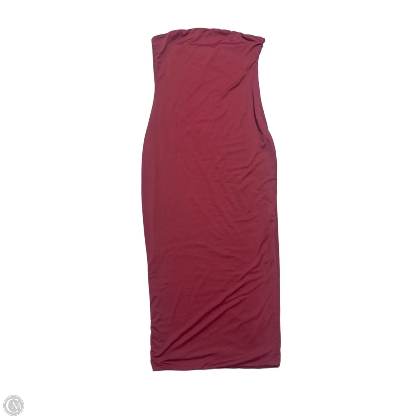 Dress Casual Midi By Meshki In Maroon, Size: M