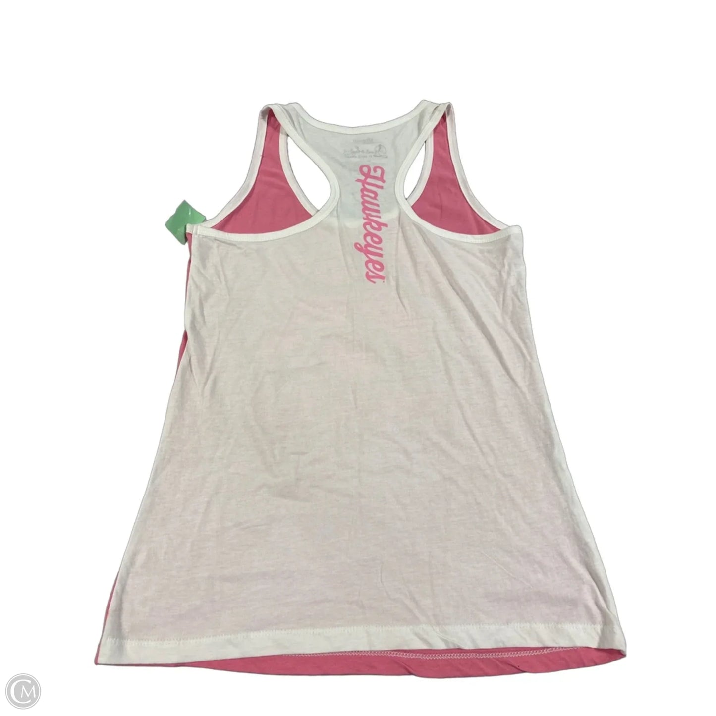 Tank Top By Pressbox In Pink & White, Size: M