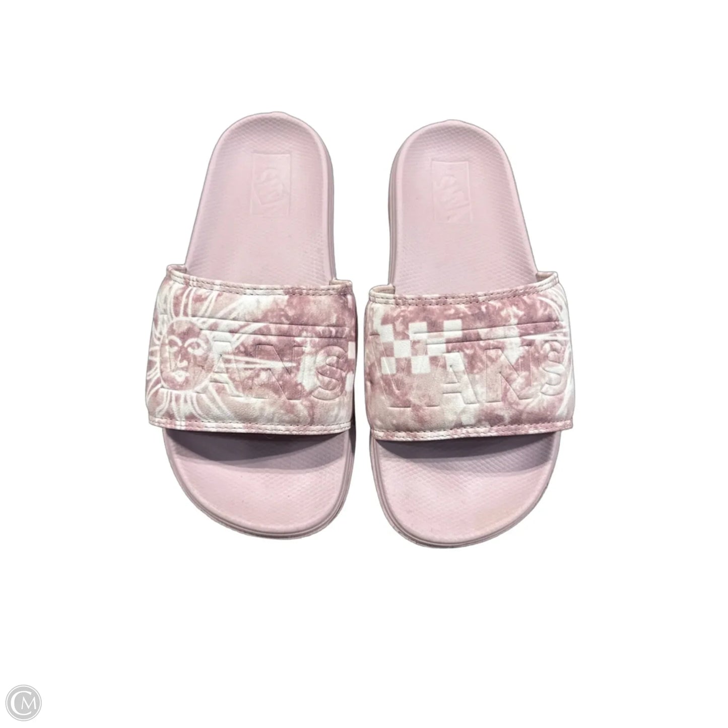 Sandals Flats By Vans In Pink, Size: 6