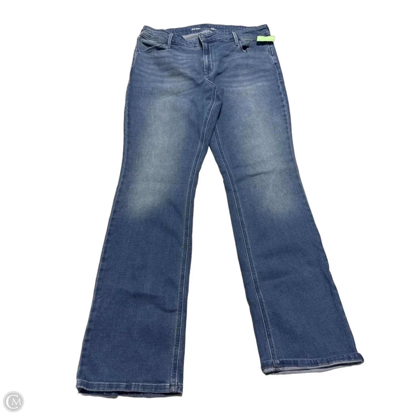 Jeans Boot Cut By Old Navy In Blue Denim, Size: 14l