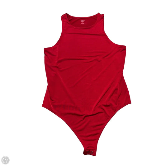 Bodysuit By Express In Red, Size: L