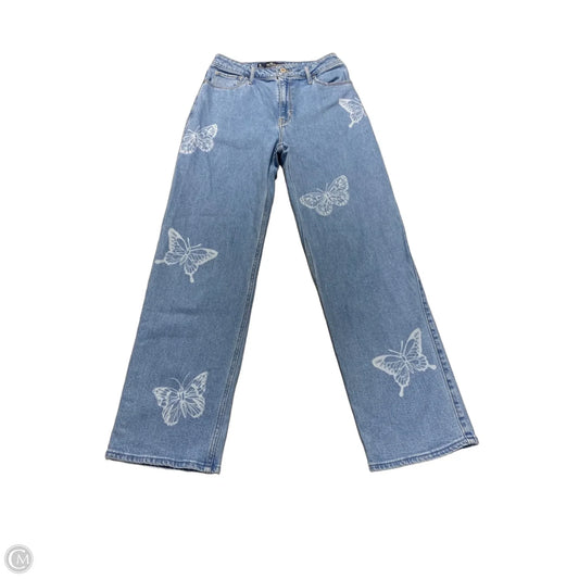 Jeans Wide Leg By Hollister In Blue Denim, Size: 6