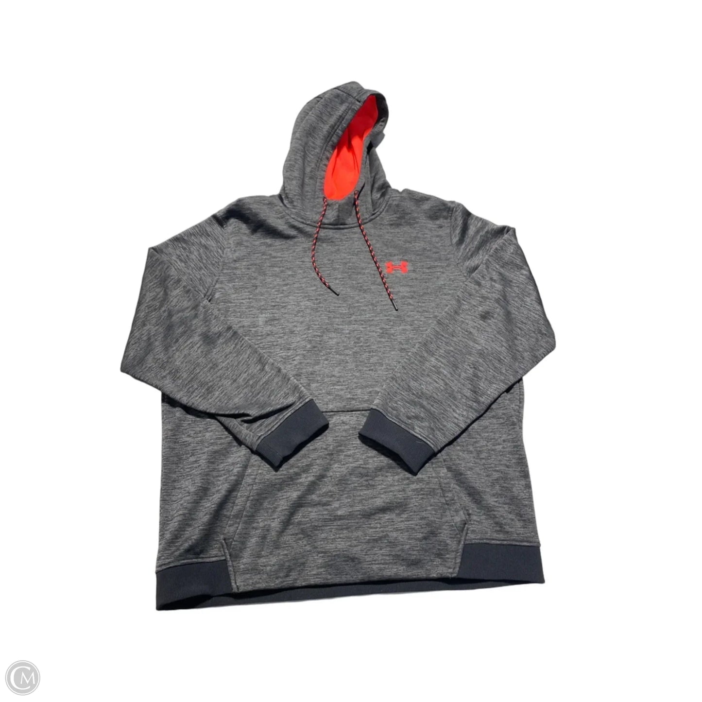 Athletic Sweatshirt Hoodie By Under Armour In Black, Size: Xl