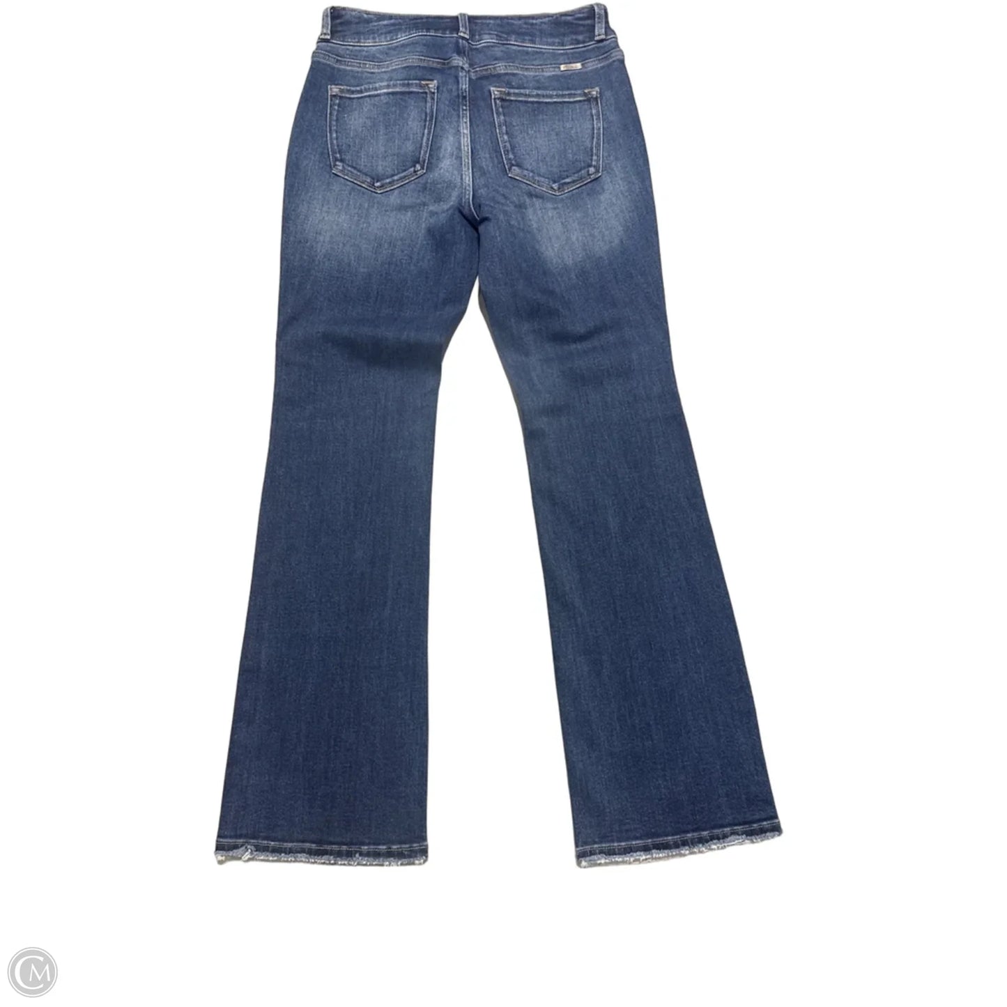 Jeans Wide Leg By Kancan In Blue Denim, Size: 8