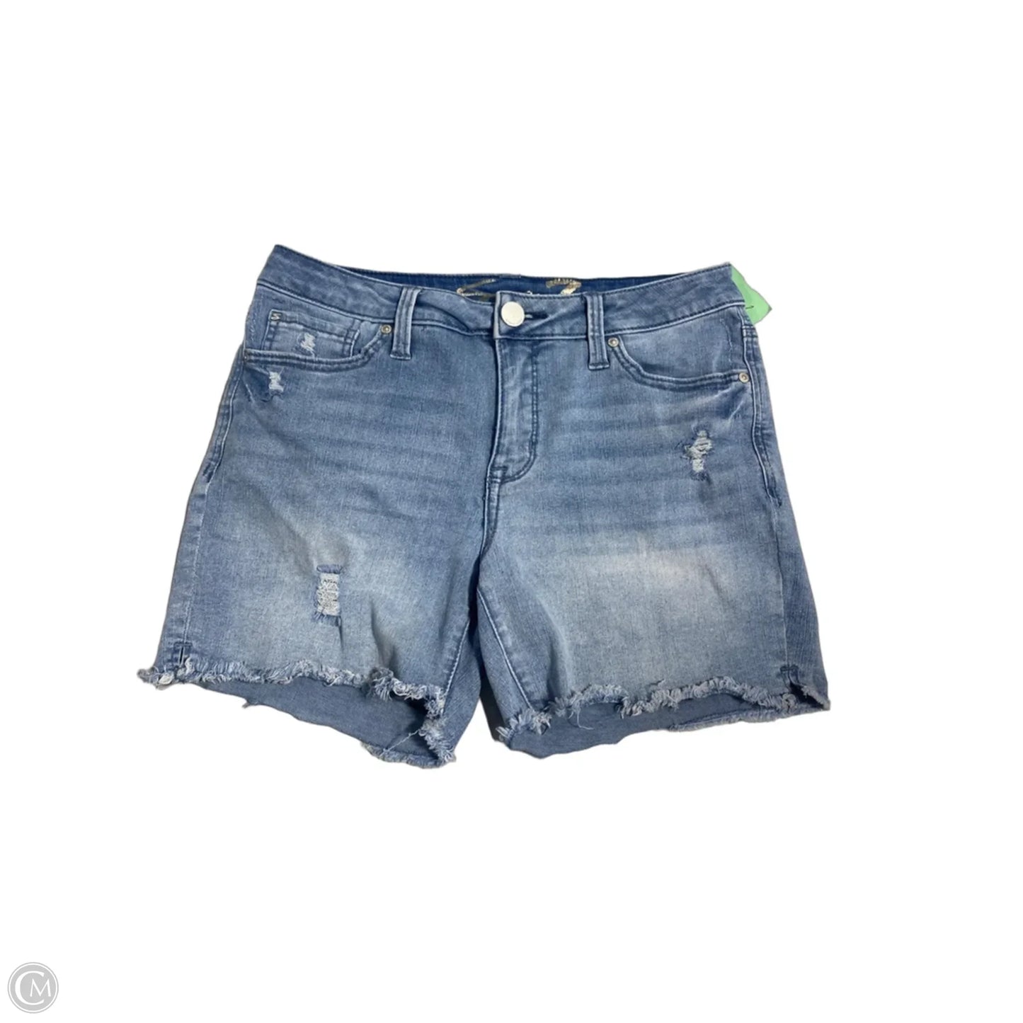 Shorts By Seven 7 In Blue Denim, Size: 6