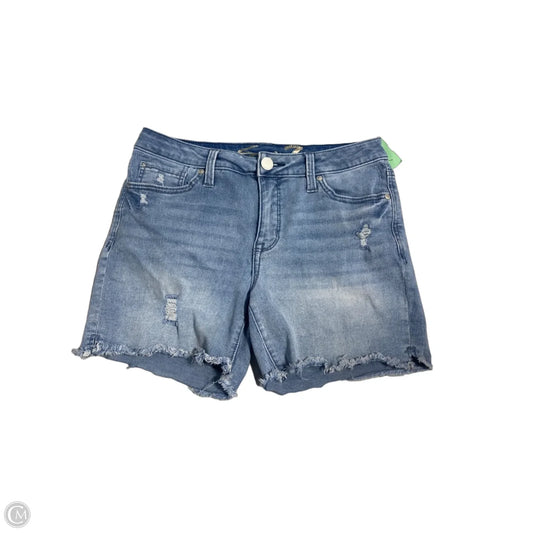 Shorts By Seven 7 In Blue Denim, Size: 6