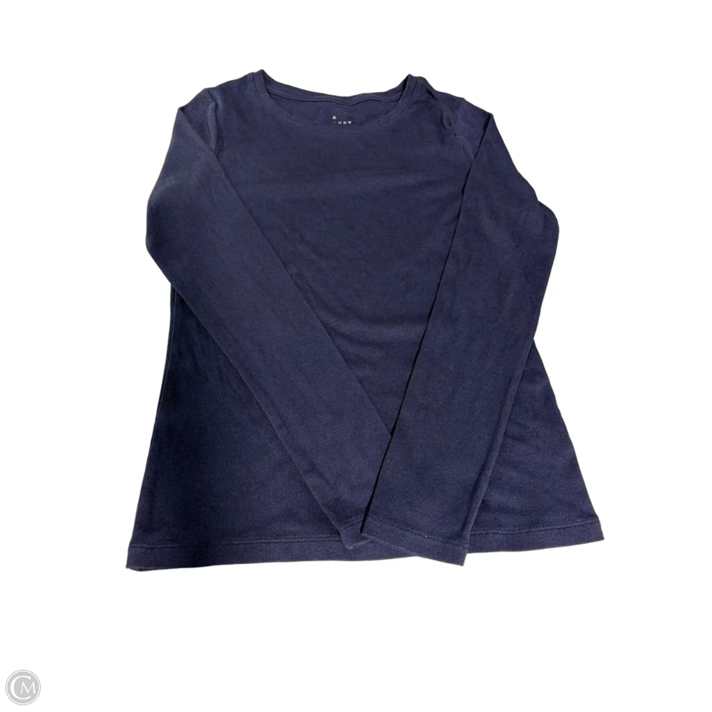 Top Long Sleeve By A New Day In Navy, Size: S