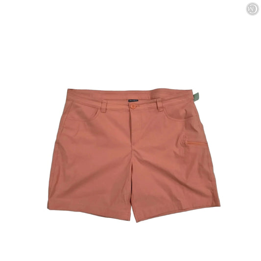 Shorts By Eddie Bauer In Orange, Size: 16