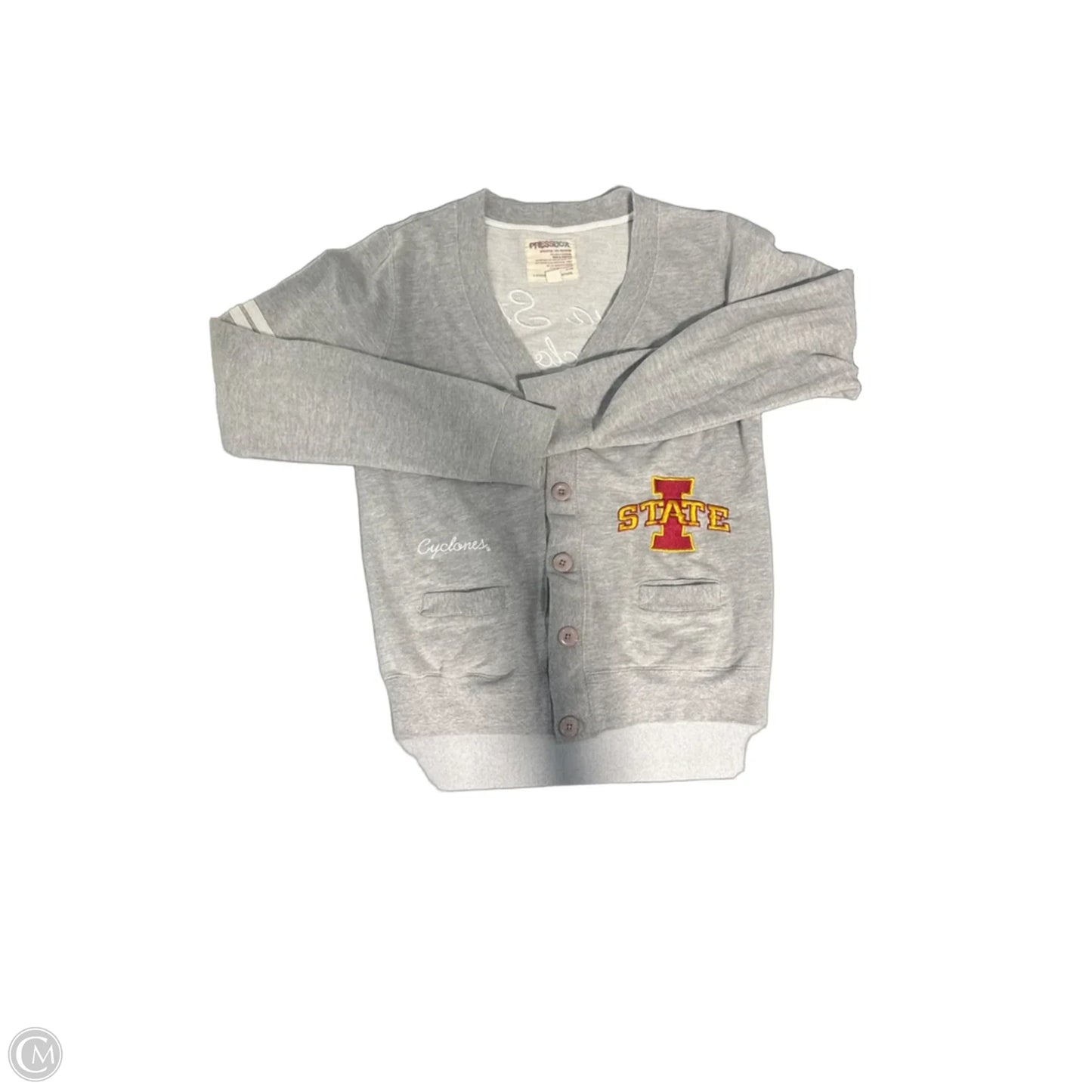 Cardigan By Pressbox In Grey, Size: L