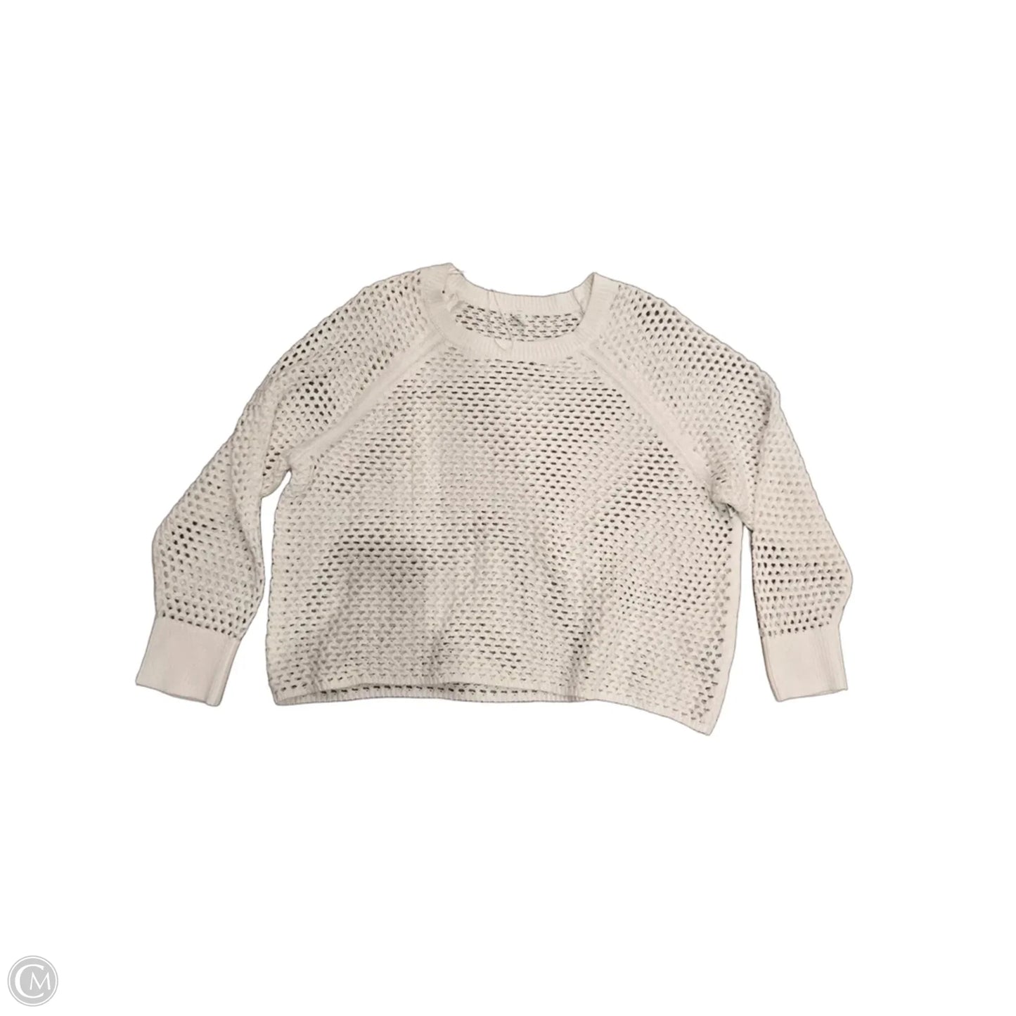 Sweater By Old Navy In White, Size: Xxl