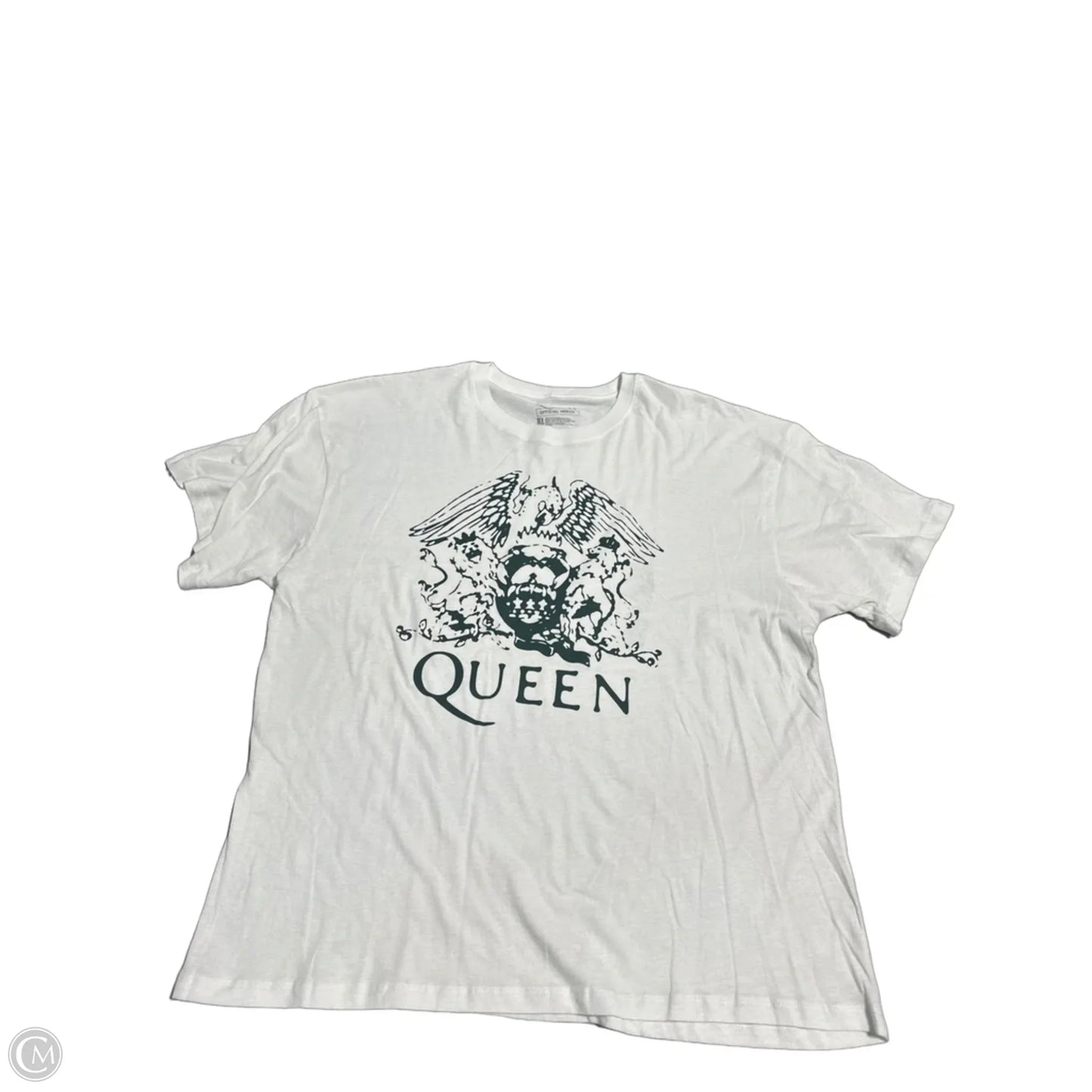Top Short Sleeve By Cmc In White, Size: Xl