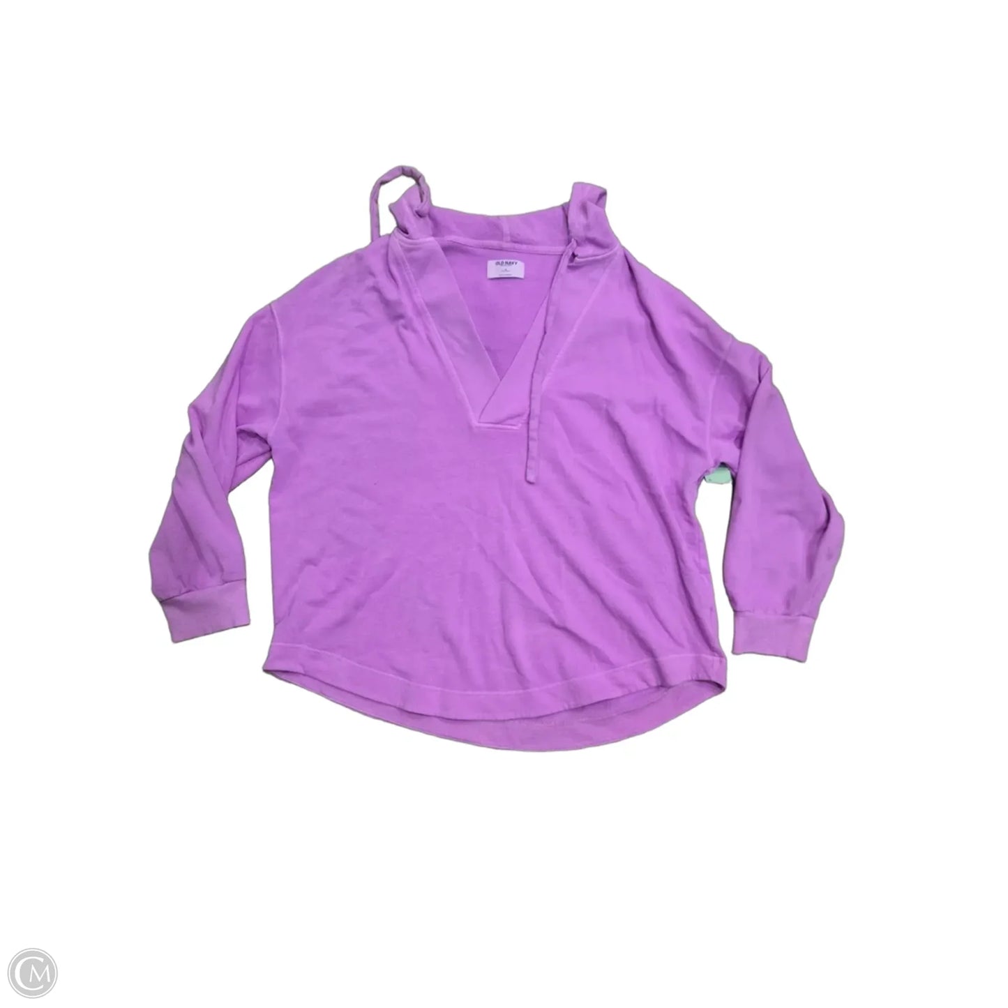 Top Long Sleeve By Old Navy In Purple, Size: Xl