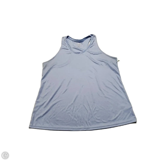 Athletic Tank Top By Athletic Works In Blue, Size: Xxl