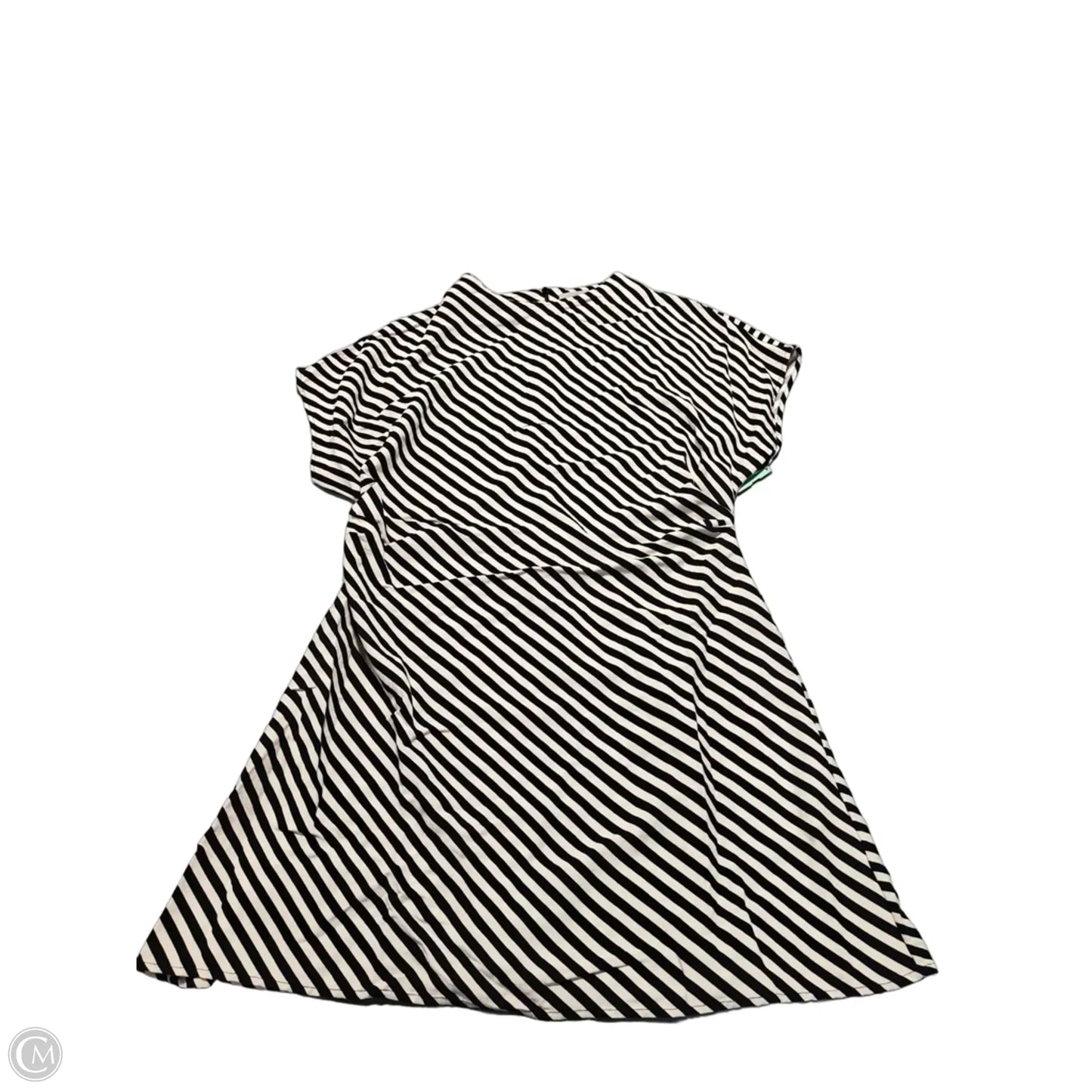 Dress Casual Short By H&m In Striped Pattern, Size: L