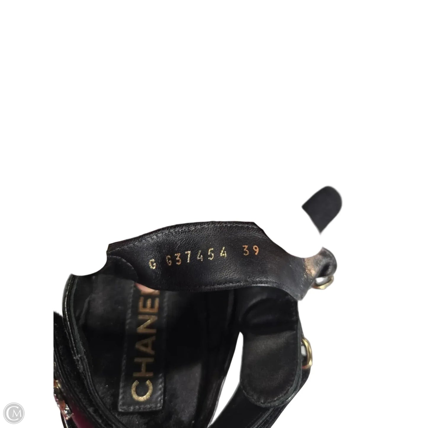 Shoes Luxury Designer By Chanel In Black, Size: 8.5