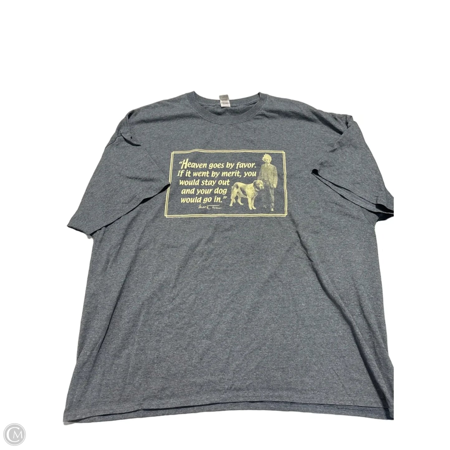 Top Short Sleeve Basic By Gildan In Grey, Size: 3x