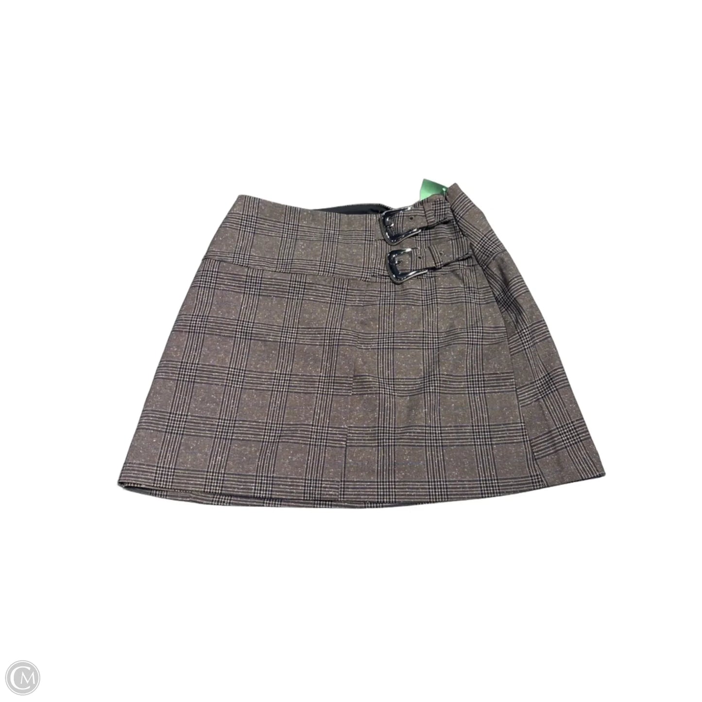 Skirt Mini & Short By Express In Plaid Pattern, Size: 0