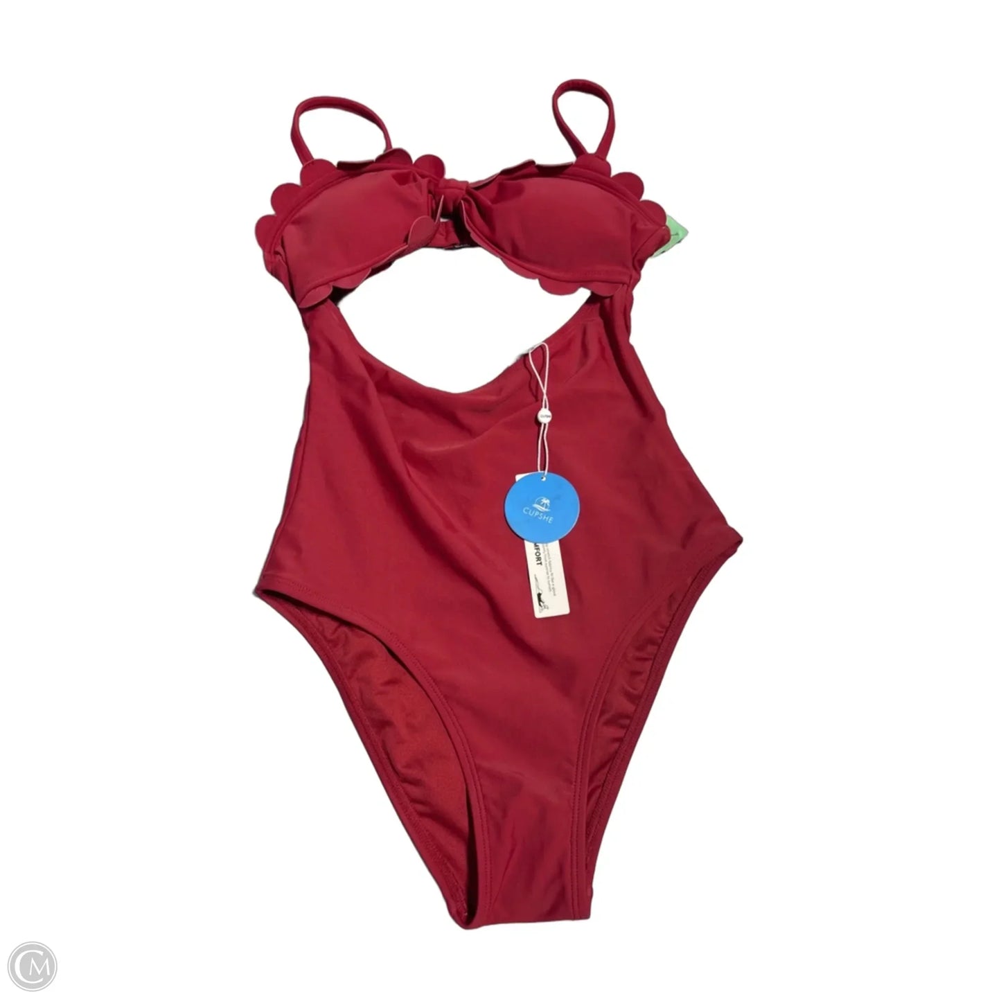 Swimsuit By Cupshe In Red, Size: Xs