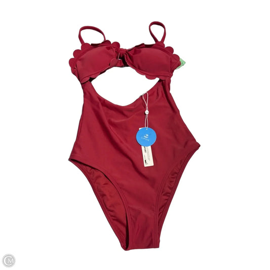 Swimsuit By Cupshe In Red, Size: Xs
