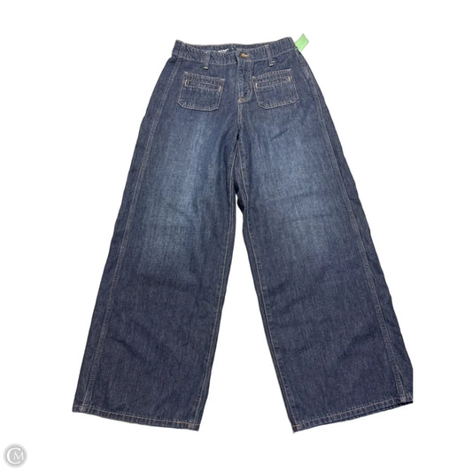 Jeans Wide Leg By Old Navy In Blue Denim, Size: 2