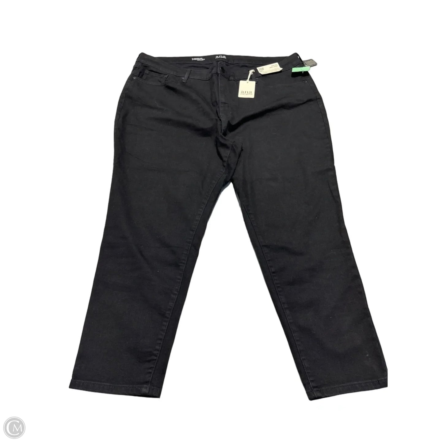 Jeans Skinny By Ana In Black, Size: 24