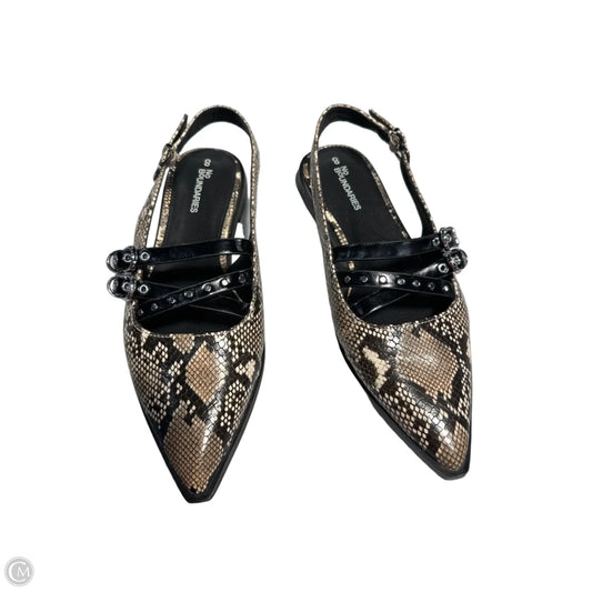 Shoes Flats By No Boundaries In Snakeskin Print, Size: 8