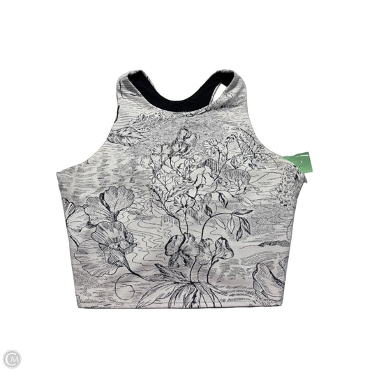 Athletic Tank Top By Athleta In Black & White, Size: Xl