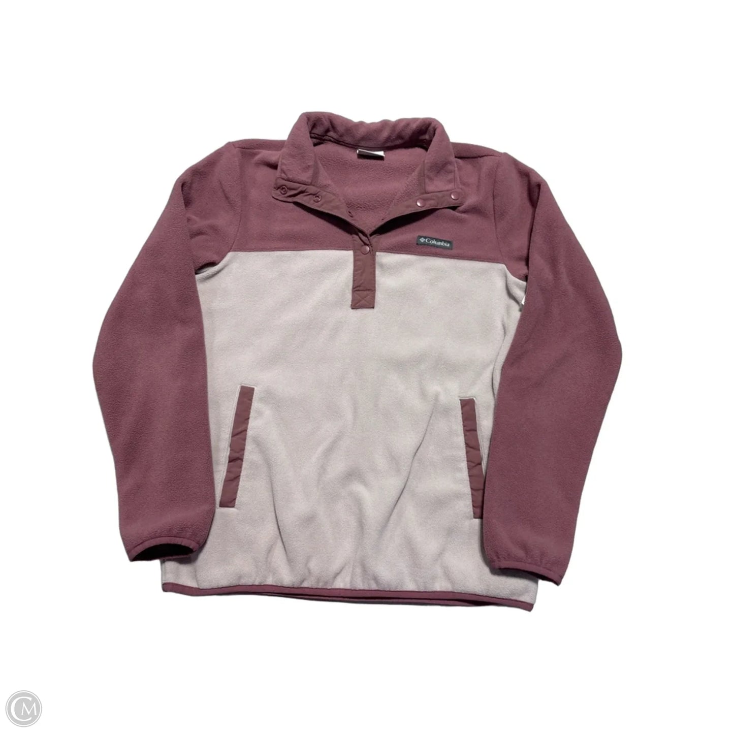 Top Long Sleeve By Columbia In Pink, Size: M