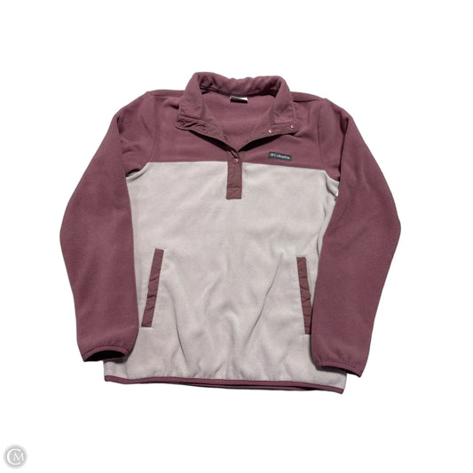 Top Long Sleeve By Columbia In Pink, Size: M