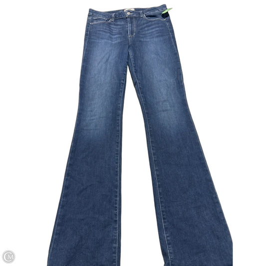 Jeans Boot Cut By Paige In Blue Denim, Size: 12