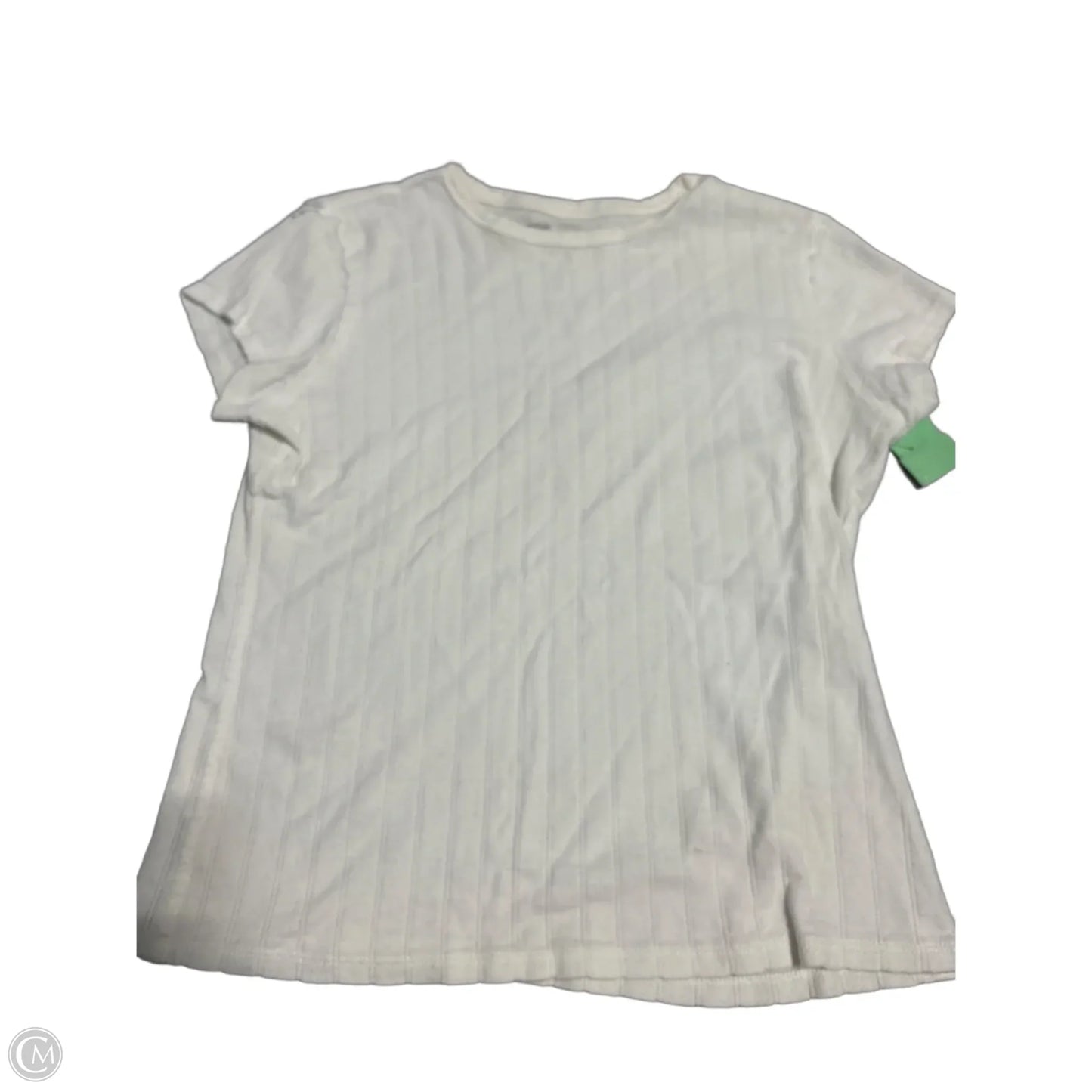 Top Short Sleeve By Aerie In White, Size: Xs
